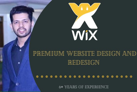 I will design and redesign professional wix website