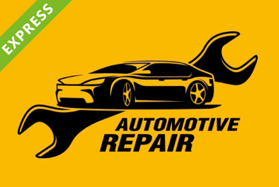 I will design auto repairing automotive  workshop car logo