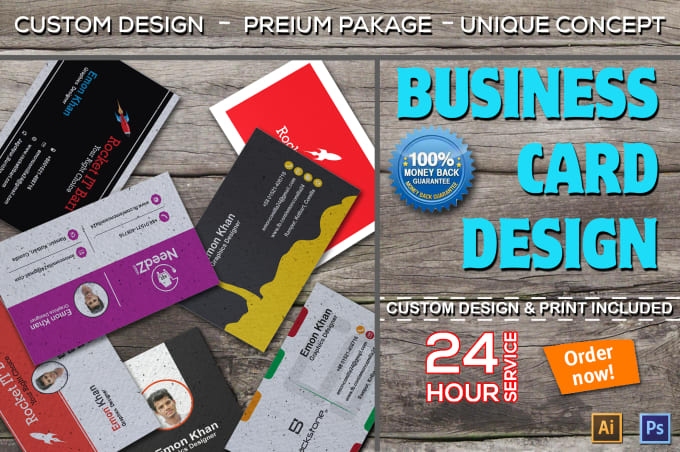 I will design OUTSTANDING Business card for you