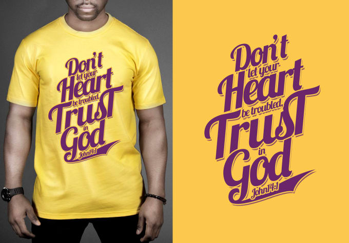 I will design urban inspirational christian t shirts