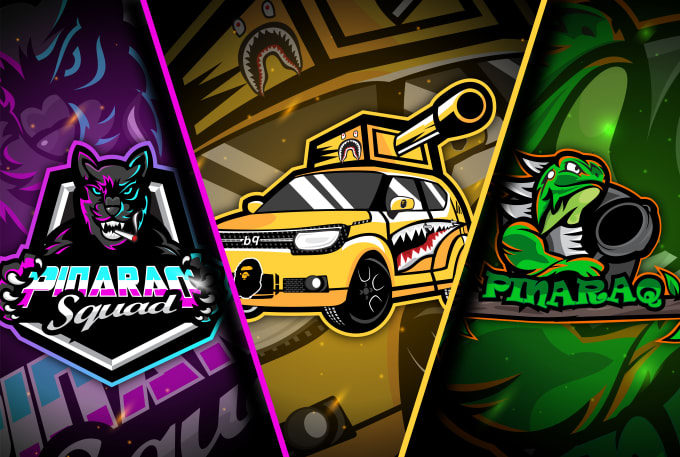 I will design your sports, esport, mascot or gaming team logo