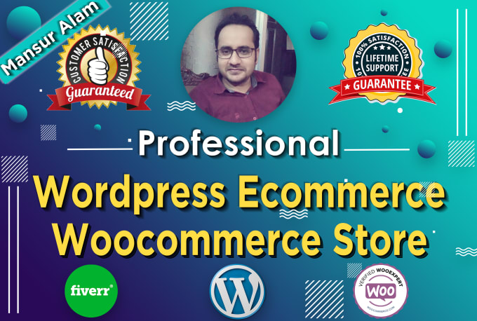I will develop modern wordpress ecommerce website with woocommerce