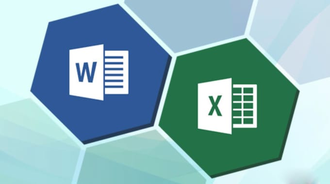 I will do any type of work on MS Word and Excel