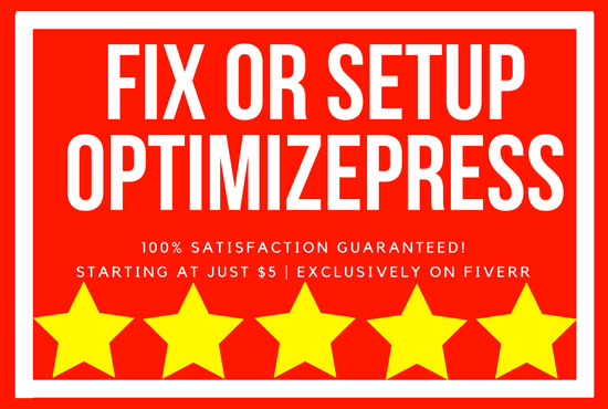 I will do anything in optimizepress for you