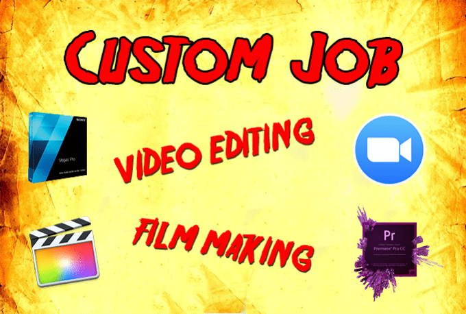 I will do custom professional video editing in premiere pro