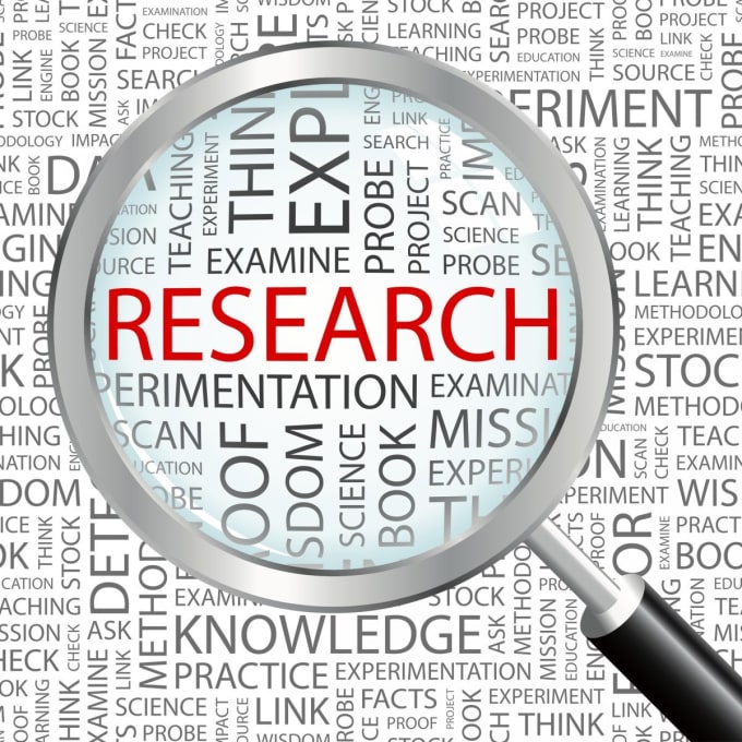 I will do market research and internet research