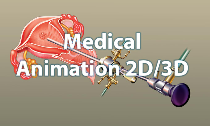 I will do medical animation 2d,3d