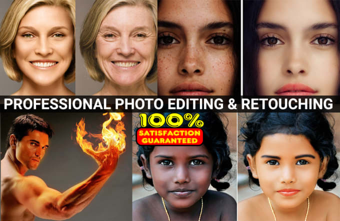 I will do professional photo editing and photo retouching