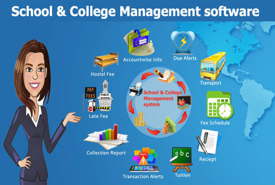 I will do school and college management system