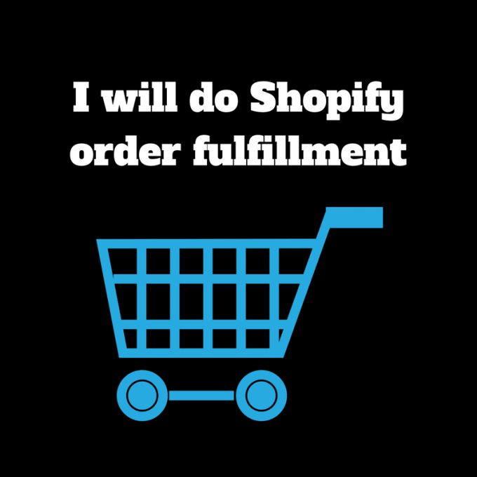 I will do shopify order fulfillment