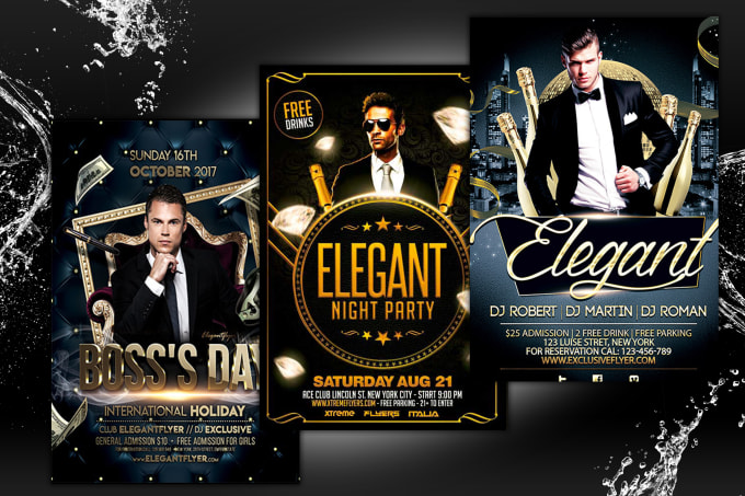I will do stunning event flyer within 15 hours