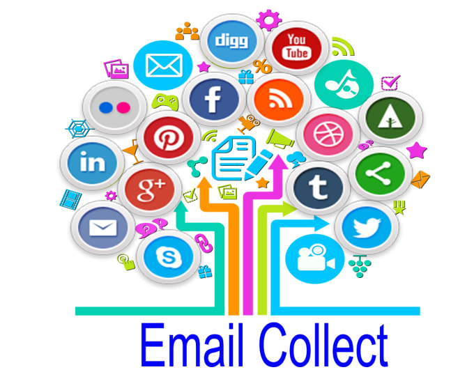 I will do web search, email collect, data entry