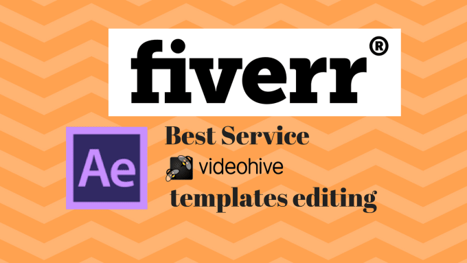 I will edit any after effects template from videohive