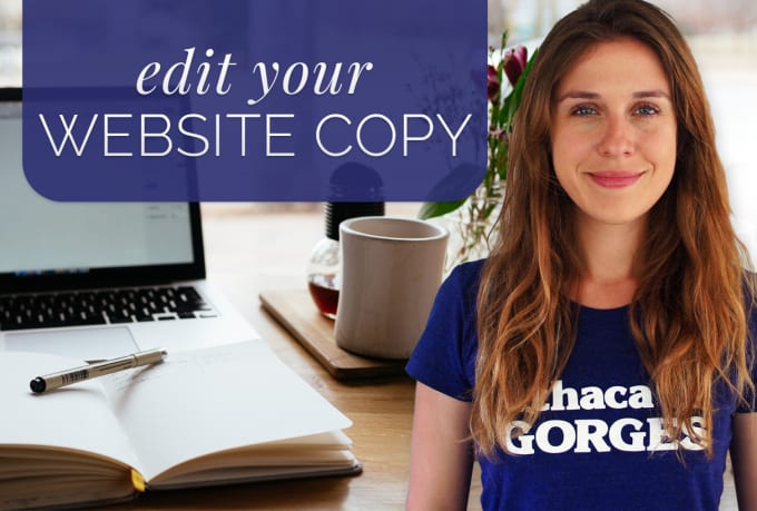 I will edit copy for your website
