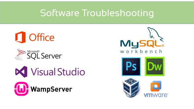 I will fix software issues in your PC