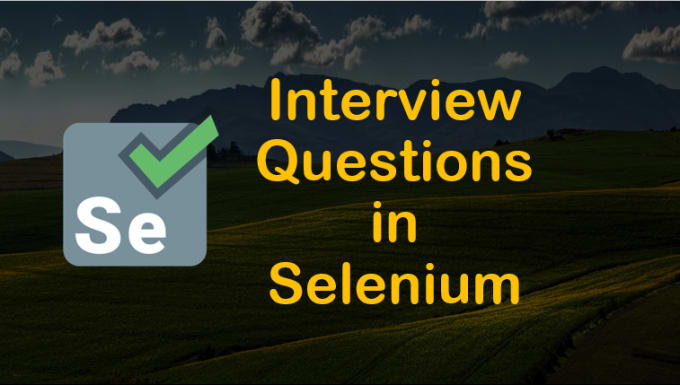 I will help you in selenium interview