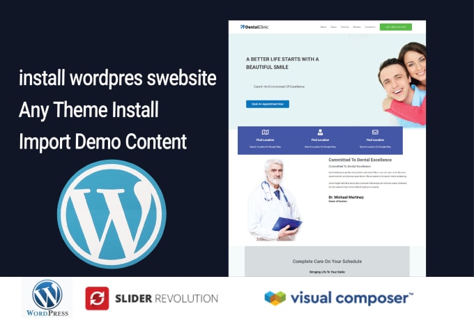 I will install wordpress theme exactly like demo in 3 hrs