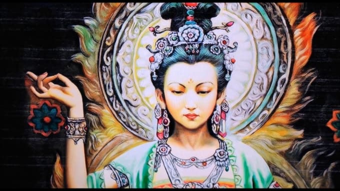 I will kuan yin healing tibetan goddess
