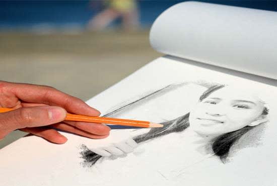 I will make pencil hand drawing effect from your photos