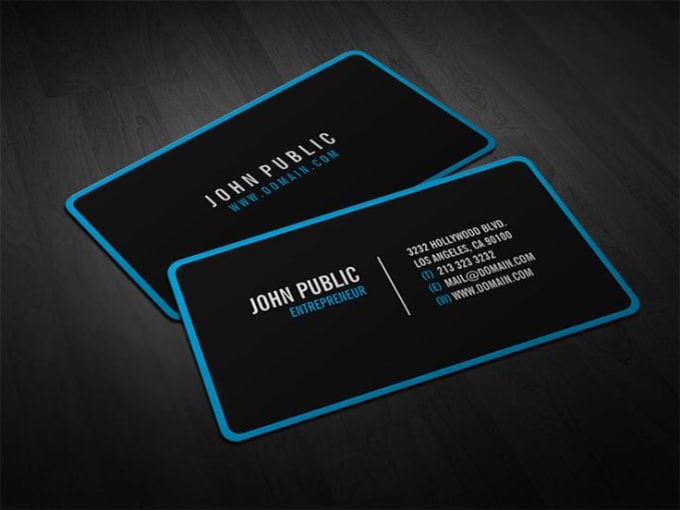 I will make professional buisness cards