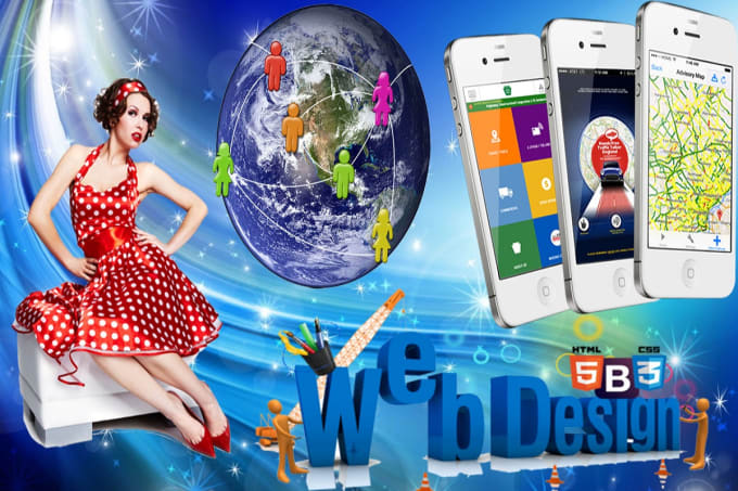 I will make professional web and mobile design work