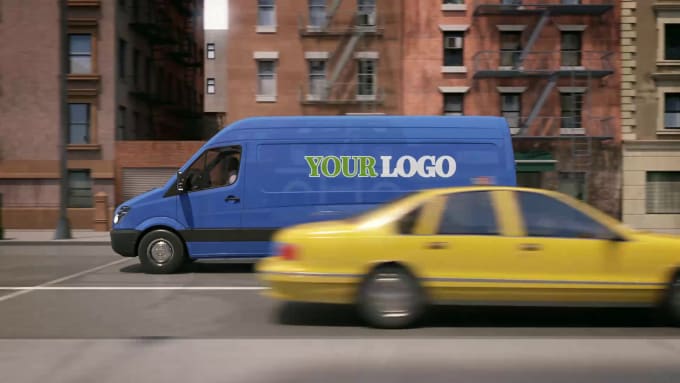 I will make this logistics delivery video ad with your logo