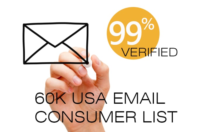 I will provide you 60k usa consumer email list