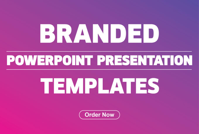 I will redesign business powerpoint presentation and template slides