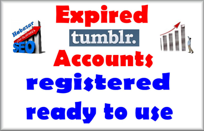I will set up expired tumblr blog with a banner image and avatar