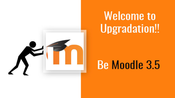 I will upgrade moodle version and fine tune user experience
