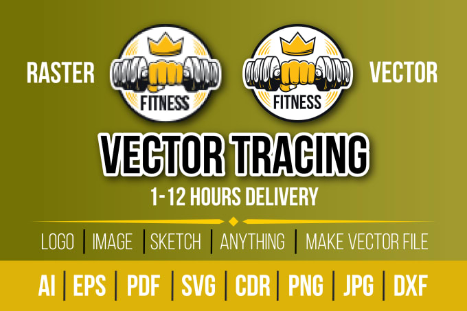 I will vector tracing redraw your logo or images