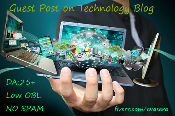 I will write a technology guest post on HQ tech blog da30