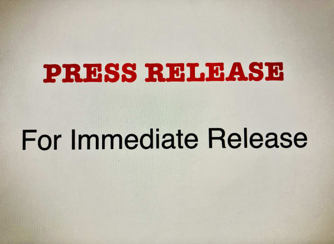 I will write professional press releases