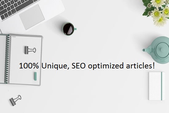 I will write SEO optimized articles, blog posts, and data entry