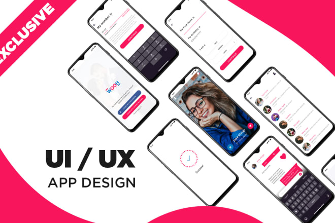 I will app ui ux design for your mobile app