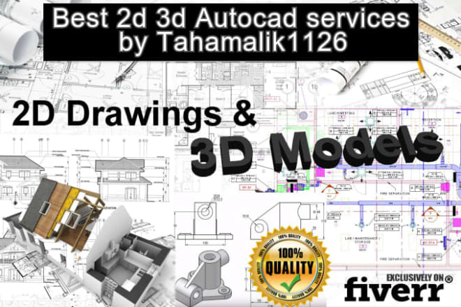 I will be doing architectural drawing,animation in autocad 2d 3d modeling