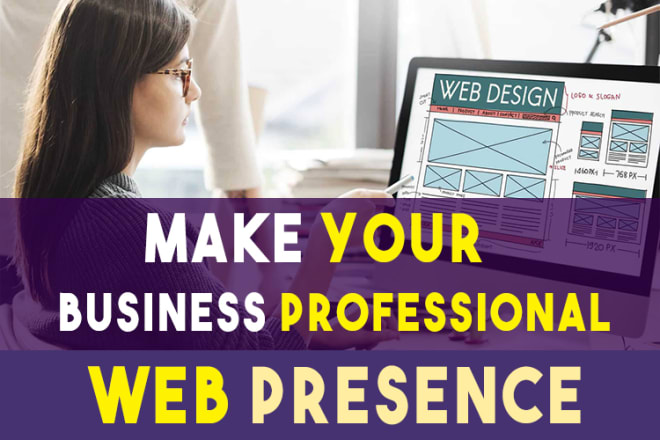I will be pro web designer for business website