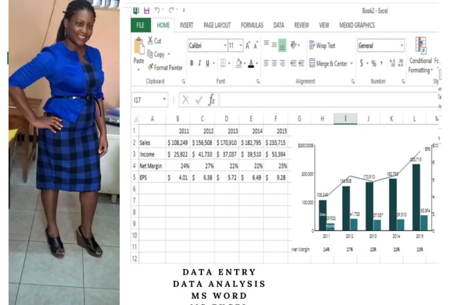 I will be your excel data entry and data analysis specialist