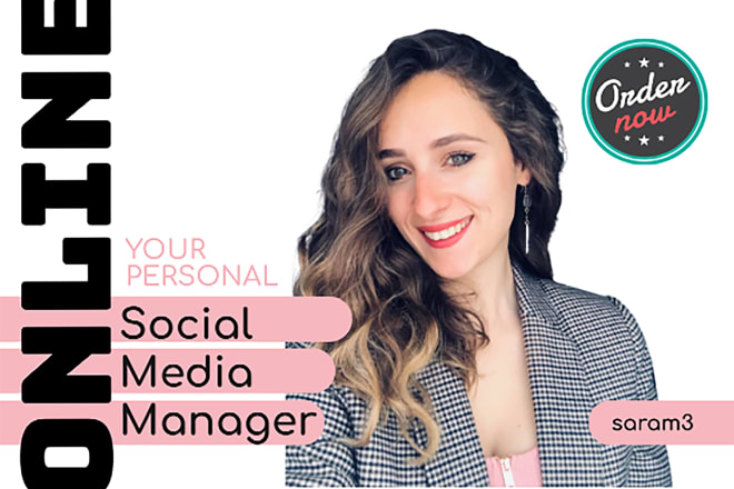 I will be your social media marketing manager and content creation