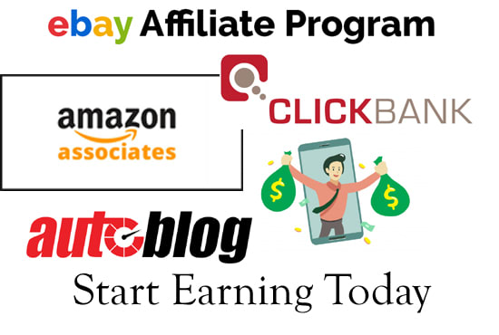 I will build amazon and ebay affiliate site with auto blogging