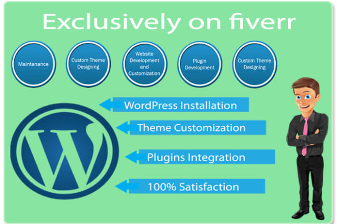 I will build an awesome wordpress website or blog