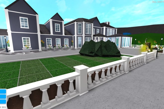 I will build top of the range houses in bloxburg