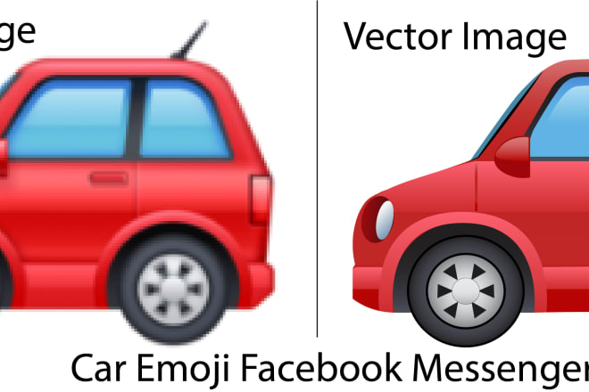 I will convert to vector, trace, vectorize logo redesign, redraw image raster to vector