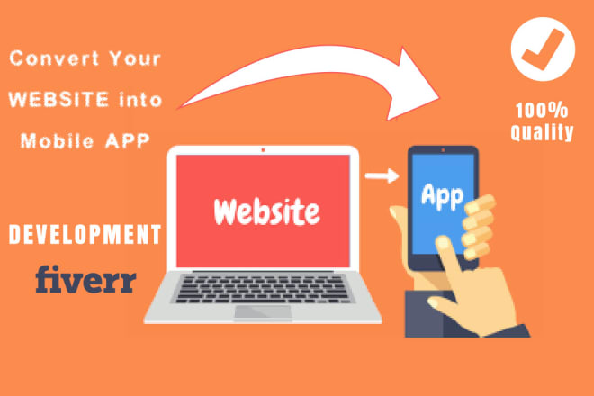 I will convert your website into mobile application