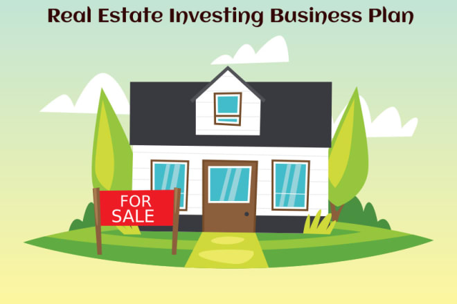 I will create a business plan template for a real estate investment co