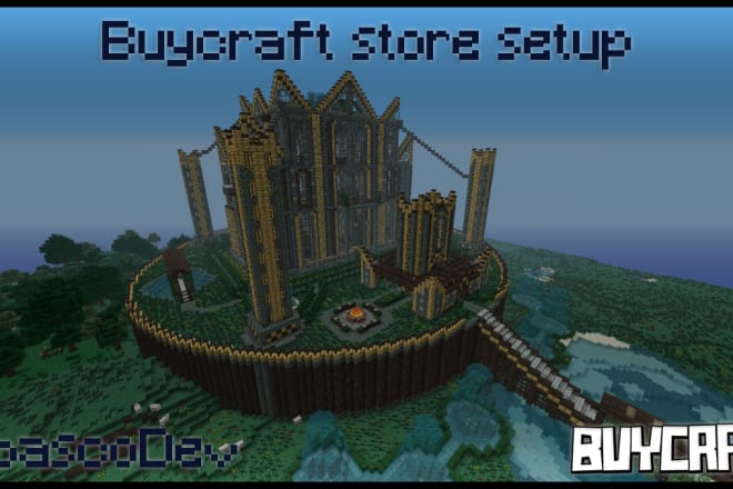 I will create a buycraft store for your minecraft server