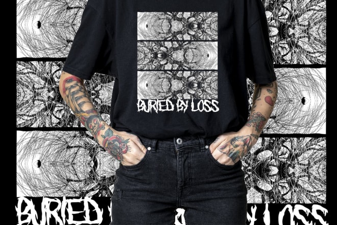 I will create a killer metal pop punk hardcore tshirt design