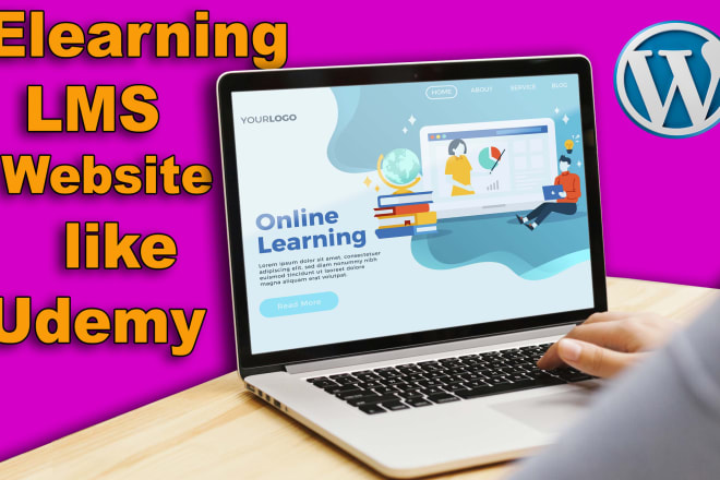 I will create a lms,online courses, elearning website like udemy