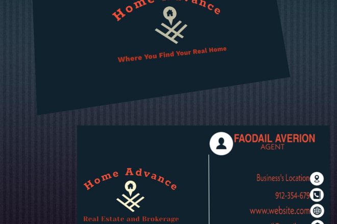 I will create a professional logo and business card design