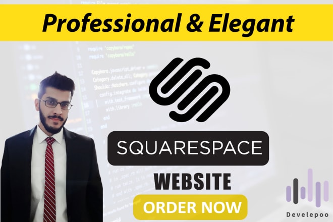 I will create a squarespace website design or redesign